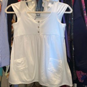 NEW DOLCE & GABBANA Junior White Rodeo Girls Top